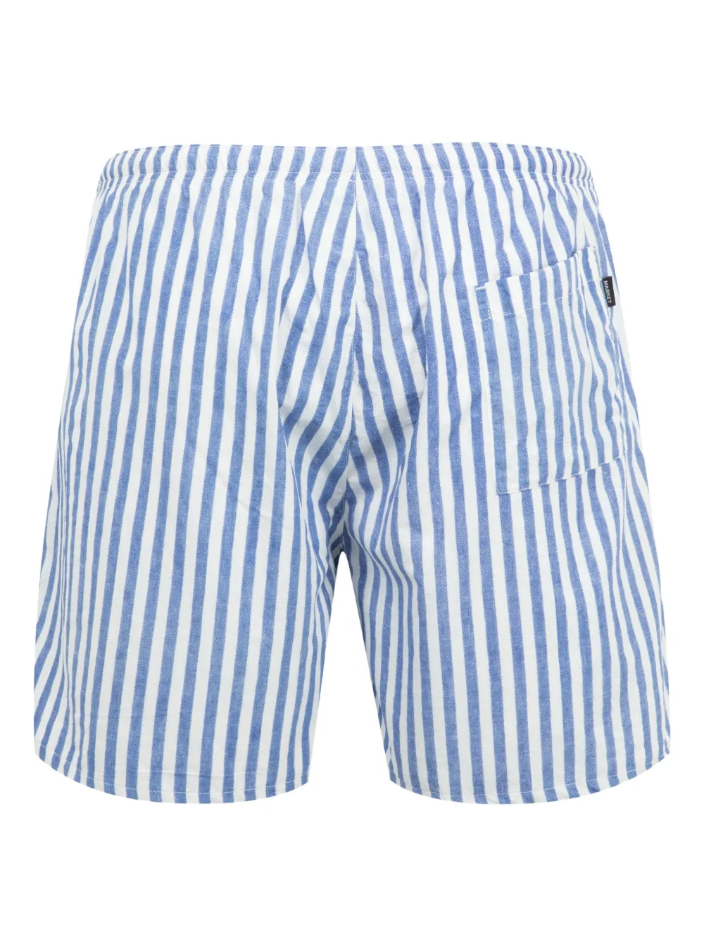 MARKET Gestreepte shorts - Blauw