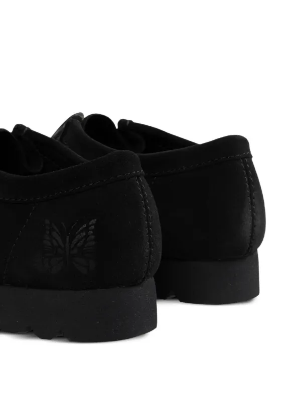 靴 needles clarks UK9 Needles x Clarks - Wallabee Strap Boots - Black | Nepenthes New York
