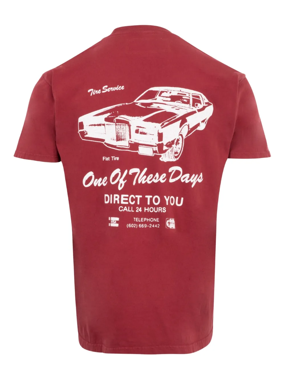 One Of These Days Tire Service t-shirt | T-Shirts | Image 2