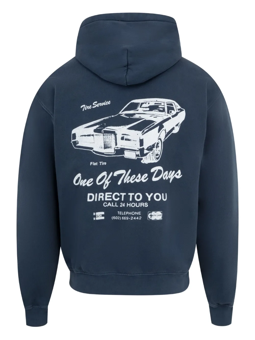 One Of These Days Tire Service hoodie | Hoodies | Image 2