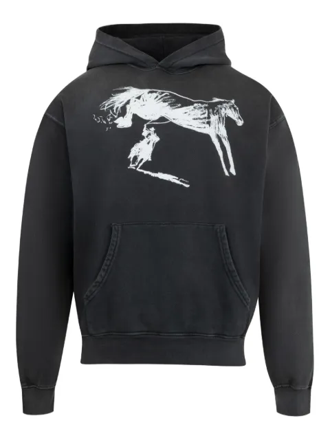 One Of These Days graphic-print hoodie