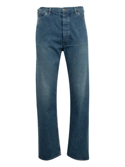 Orslow strap-detail jeans