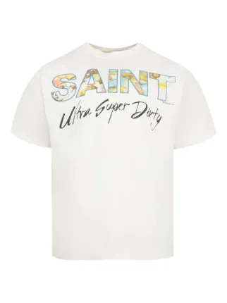 SAINT MXXXXXX logo-print T-shirt | White | FARFETCH