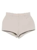 Coperni tailored mini shorts - Neutrals