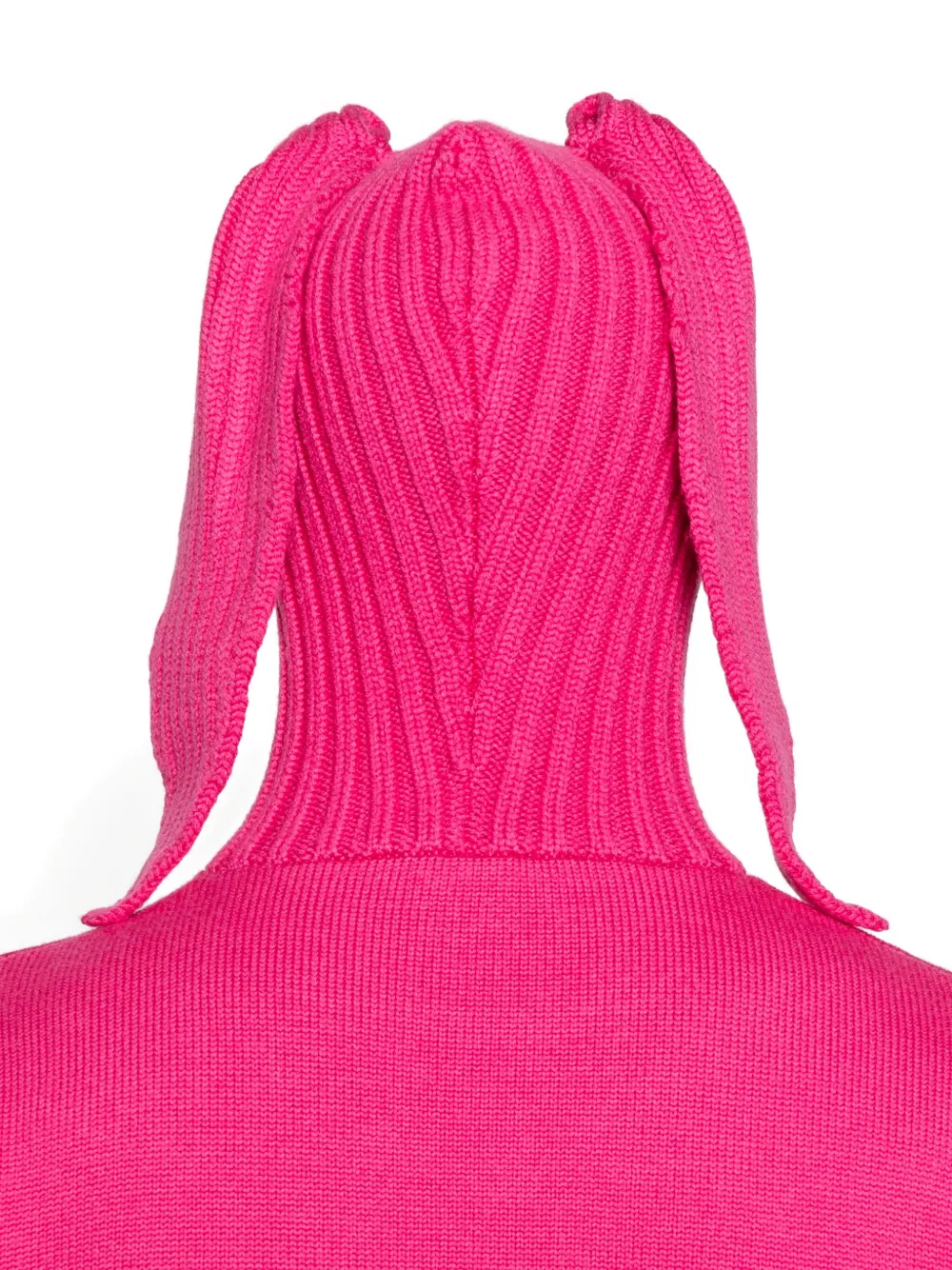 Charles Jeffrey Loverboy merino high-neck sweater Roze