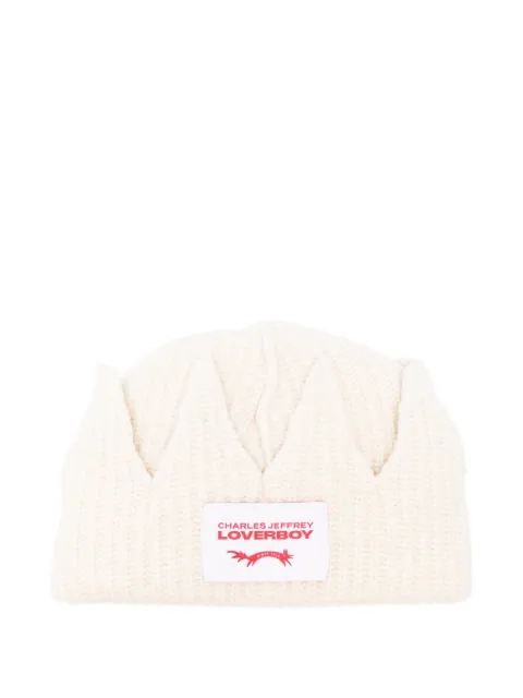 Charles Jeffrey Loverboy crown beanie