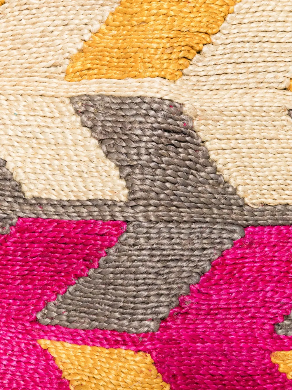 Colville Patterned Jute Rug In Multi