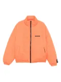 Ksubi logo-print puffer jacket - Orange