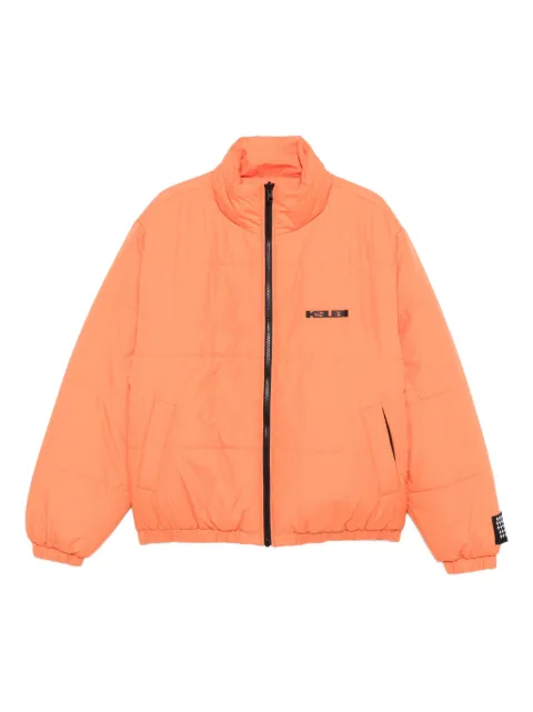 Ksubi logo-print puffer jacket