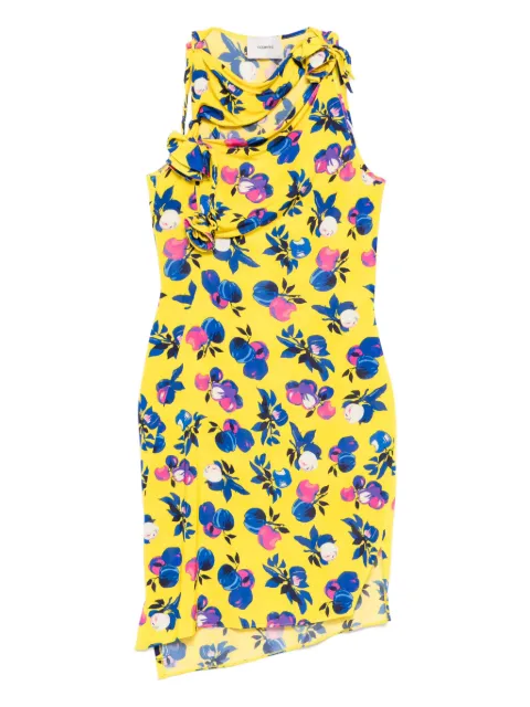 Coperni asymmetric mini dress