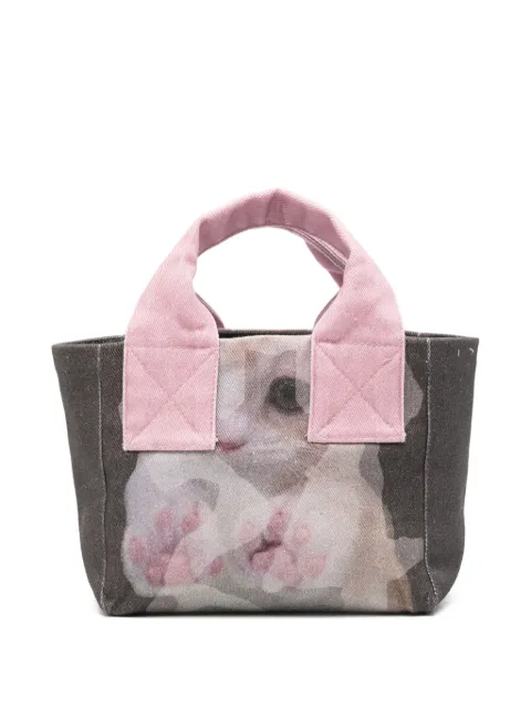 Ottolinger cat-print tote bag