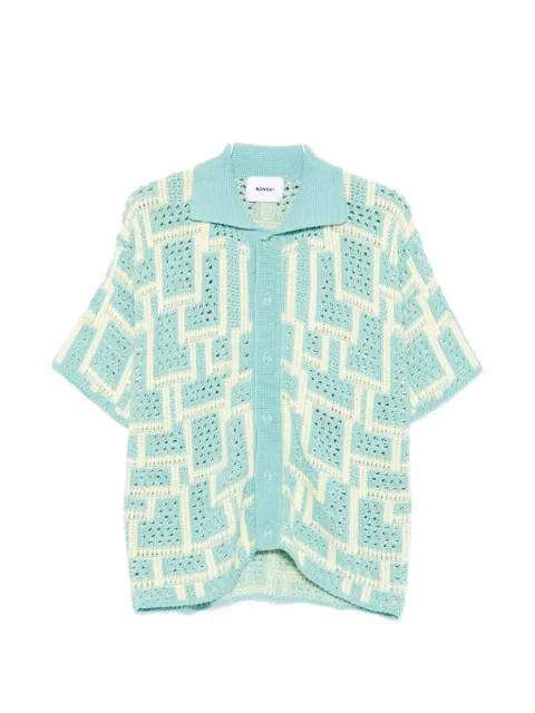 Bonsai geometric oversized shirt