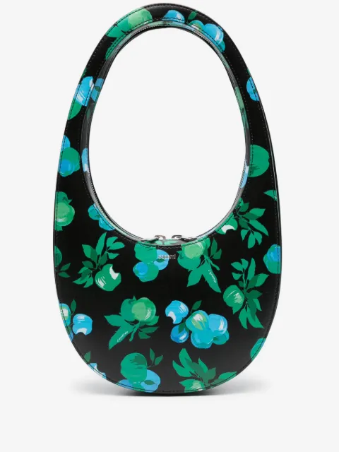 Coperni Swipe floral-print shoulder bag