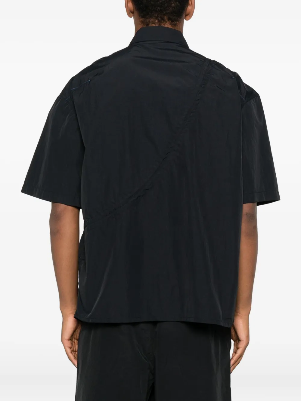 A-COLD-WALL* short-sleeve clasp shirt Zwart