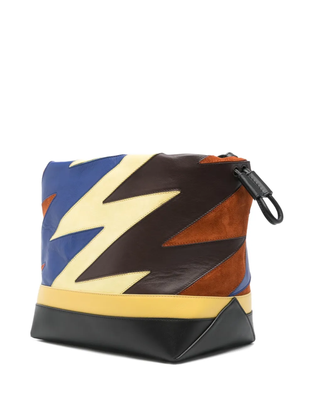 colville Bowie leren shopper Bruin