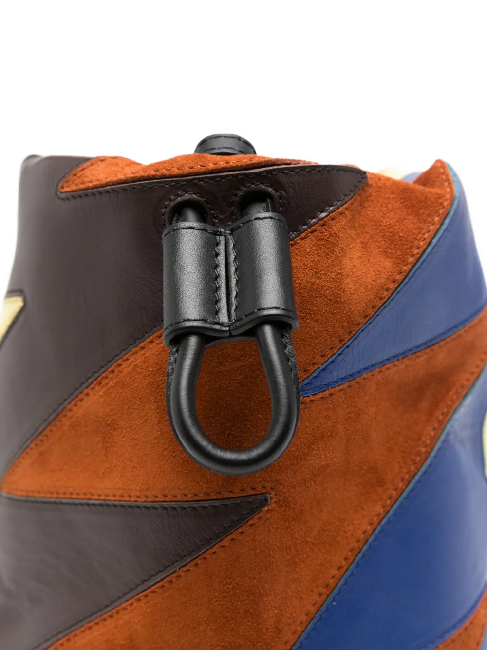colville Bowie leren shopper Bruin