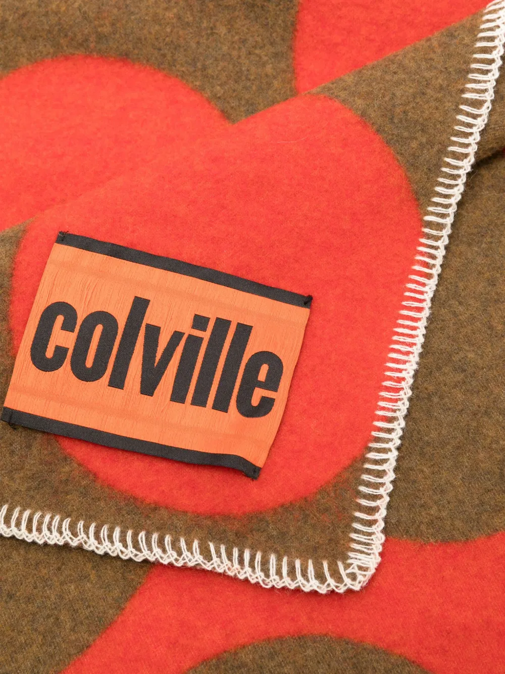 Colville Deken met stippen - Rood