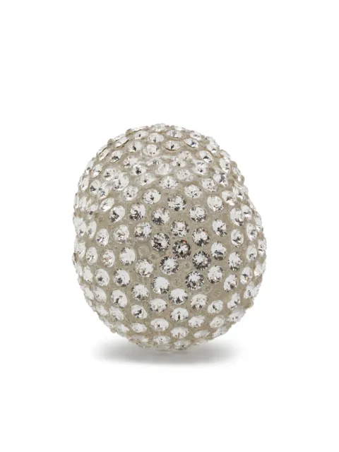 Coperni crystal-embellished sphere earrings