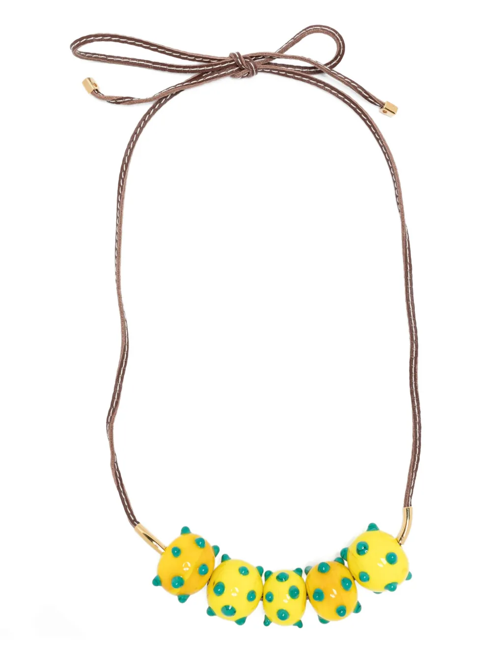 colville Murano glass-beaded necklace | Yellow | Image 1