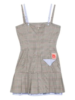 【関税込み】Charles Jeffrey LOVERBOY ミニドレス Charles Jeffrey Loverboy Rosette ミニドレス | ブラック