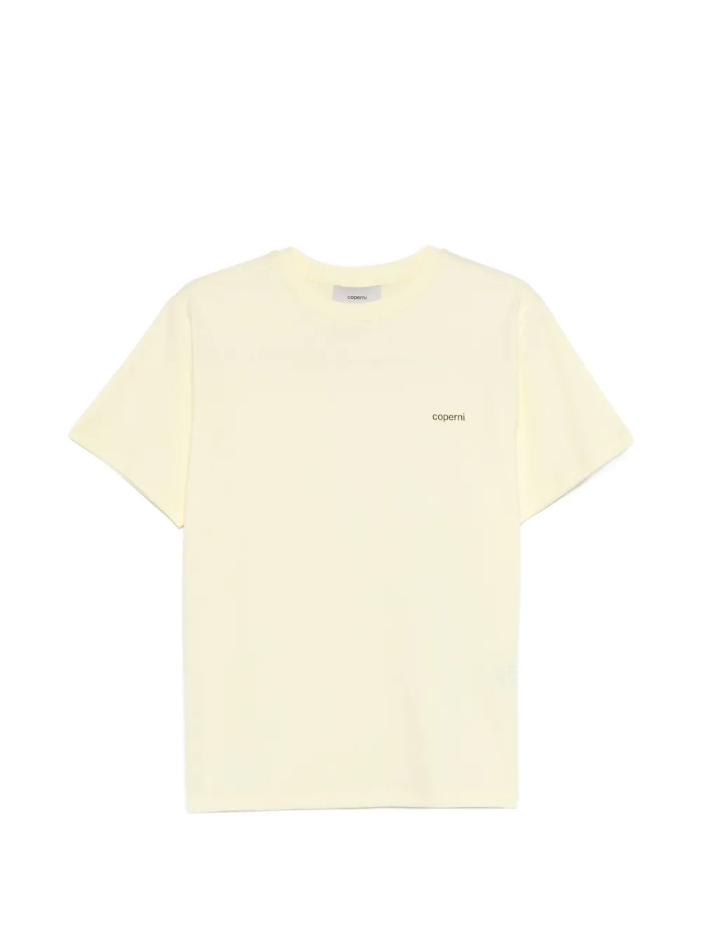 Coperni logo-detail T-shirt - Gelb