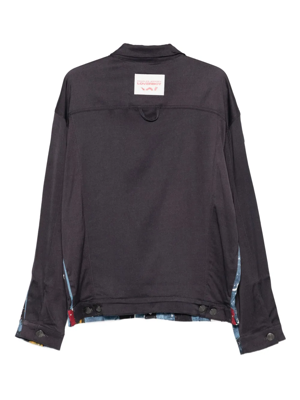 Charles Jeffrey Loverboy painted-stripe denim jacket | Denim Jackets | Image 2