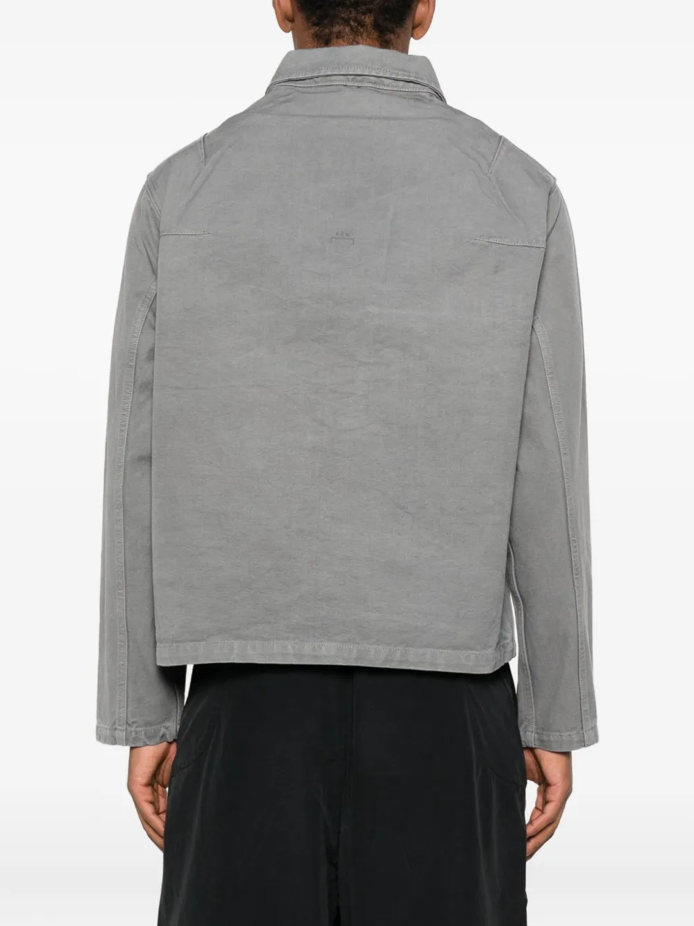 A-COLD-WALL* zip-fastening panelled jacket Grijs