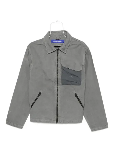 A-COLD-WALL* zip-fastening panelled jacket