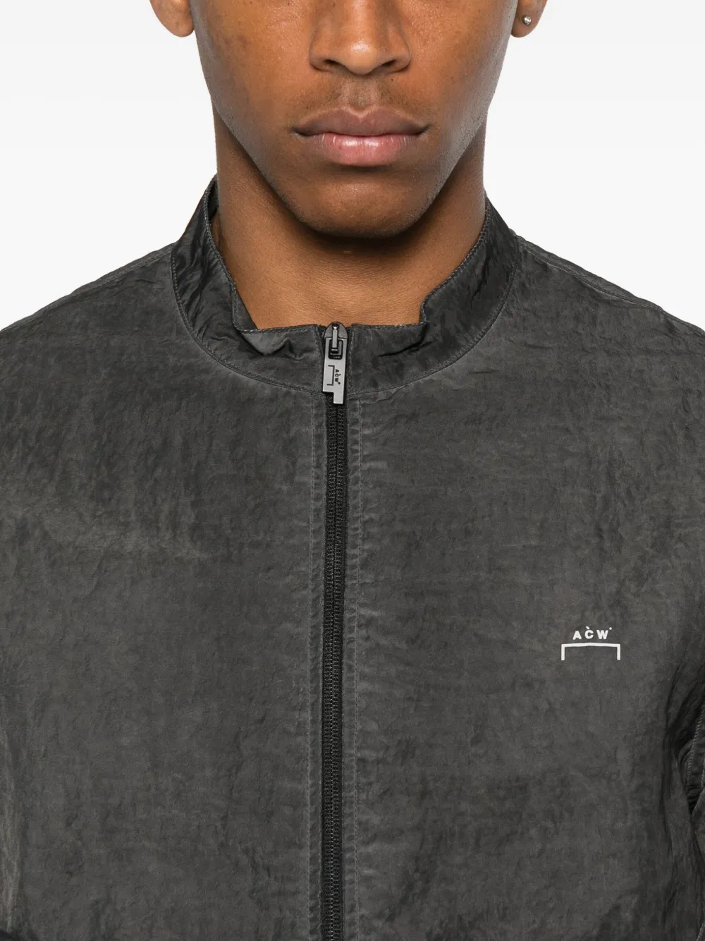 A-COLD-WALL* Form zip-front panelled jacket Grijs