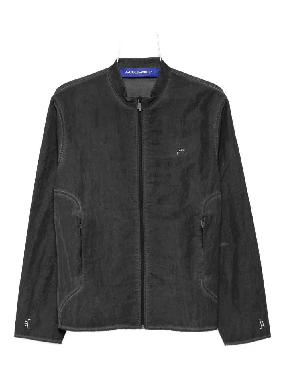 A-COLD-WALL* Form zip-front panelled jacket Grijs