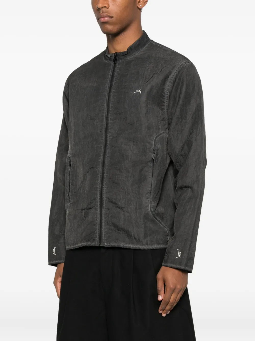 A-COLD-WALL* Form zip-front panelled jacket Grijs