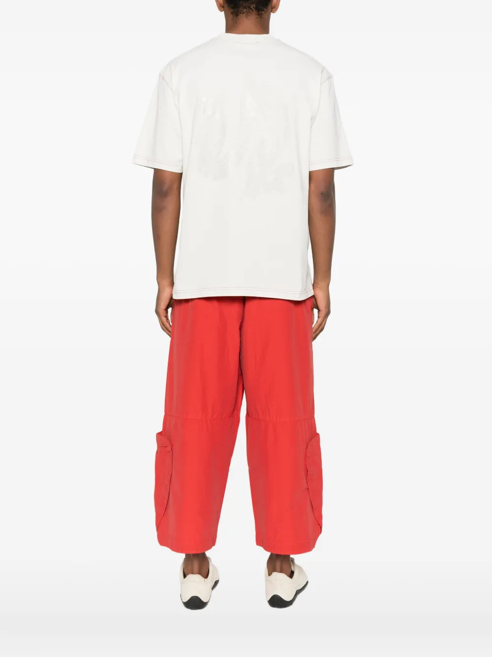 A-COLD-WALL* panelled T-shirt Beige