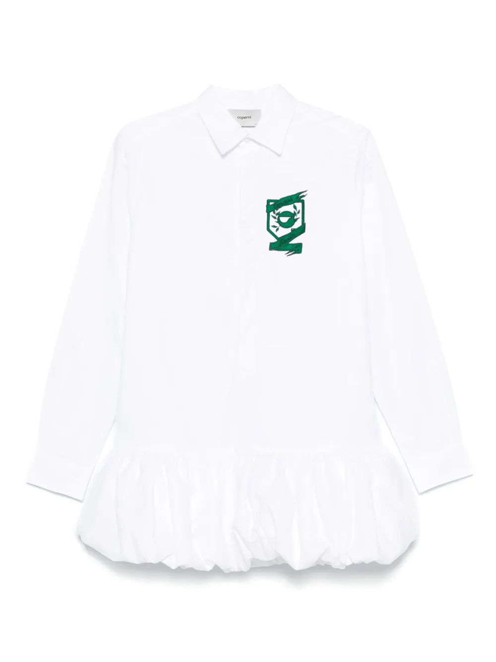 embroidered-logo dress