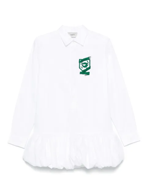 Coperni embroidered-logo dress