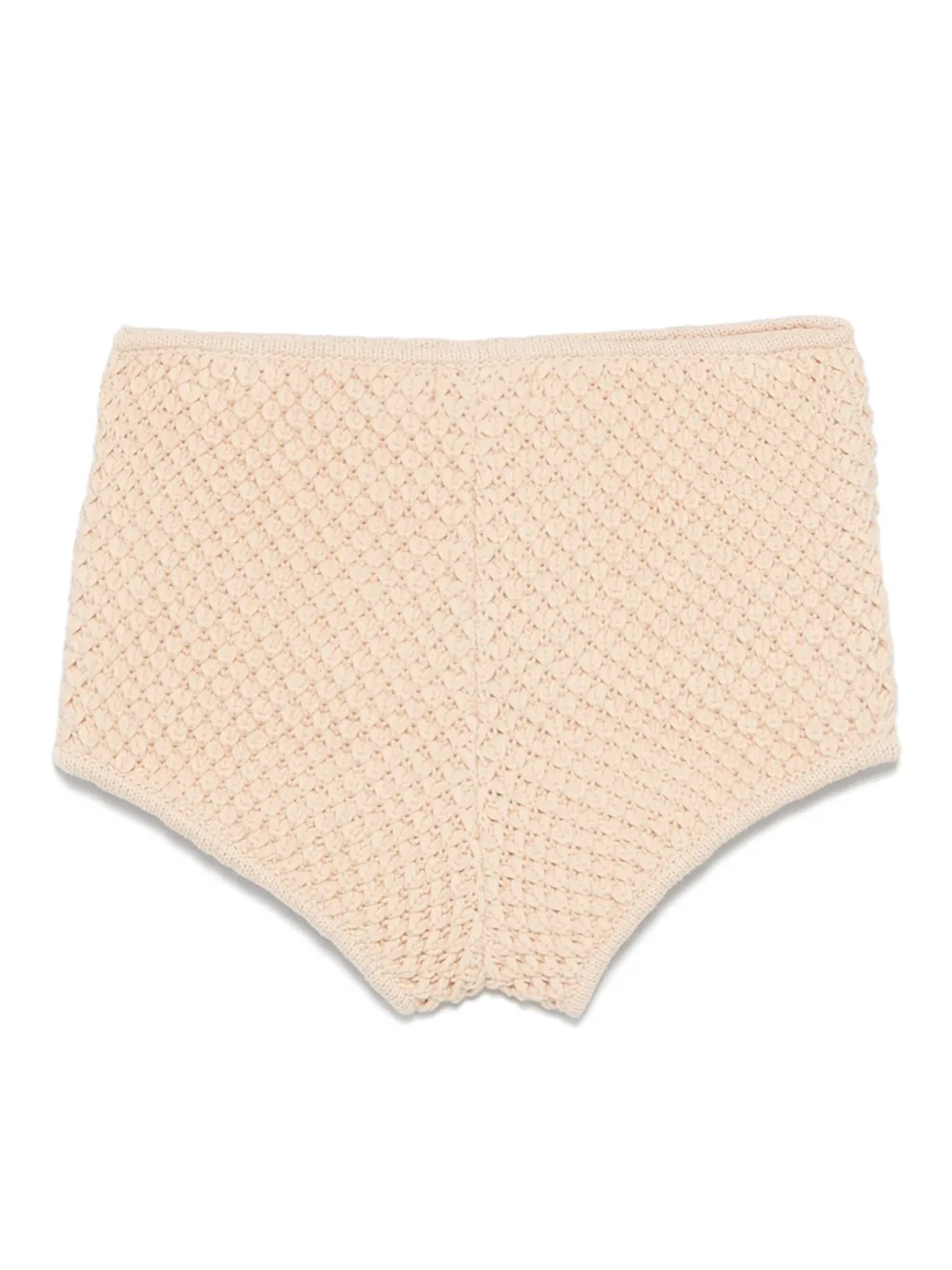 Elie Saab Jersey shorts Beige