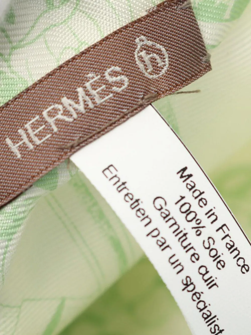 Pre-owned Hermes 2010-2024 Petit H Silk Net Bag Crossbody Bag