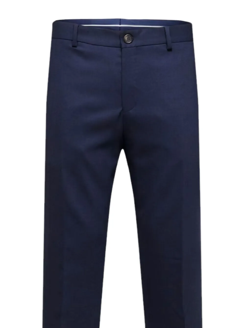 Selected Femme straight-leg trousers - Blauw