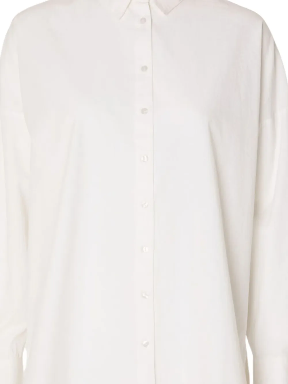 Selected Femme organic cotton shirt - Wit