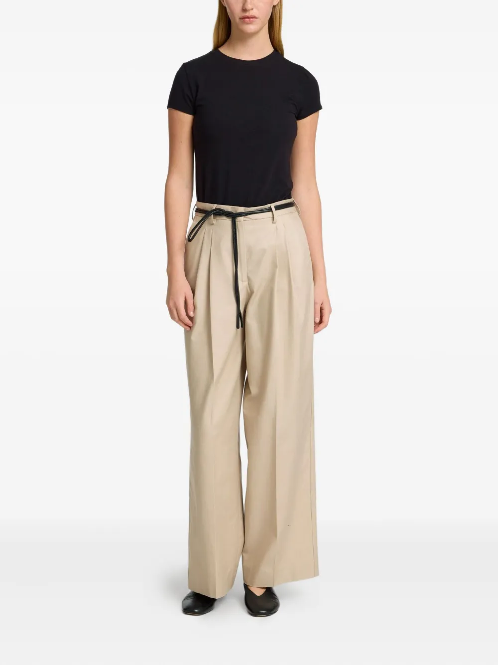 Selected Femme Plooibroek - Beige