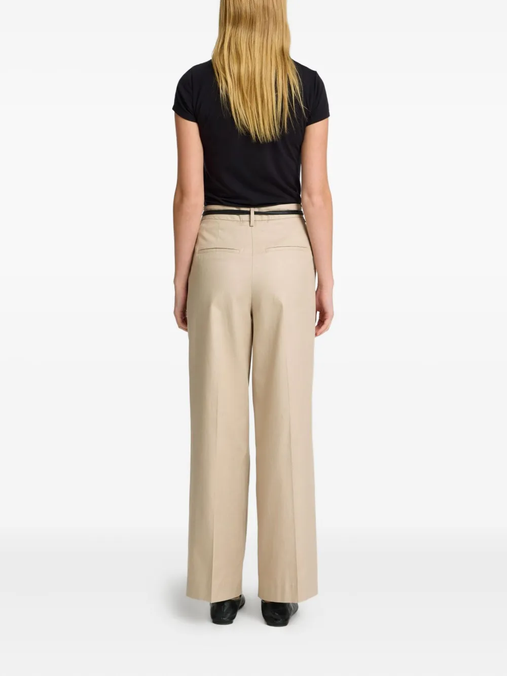 Selected Femme Plissierte Hose In Neutral