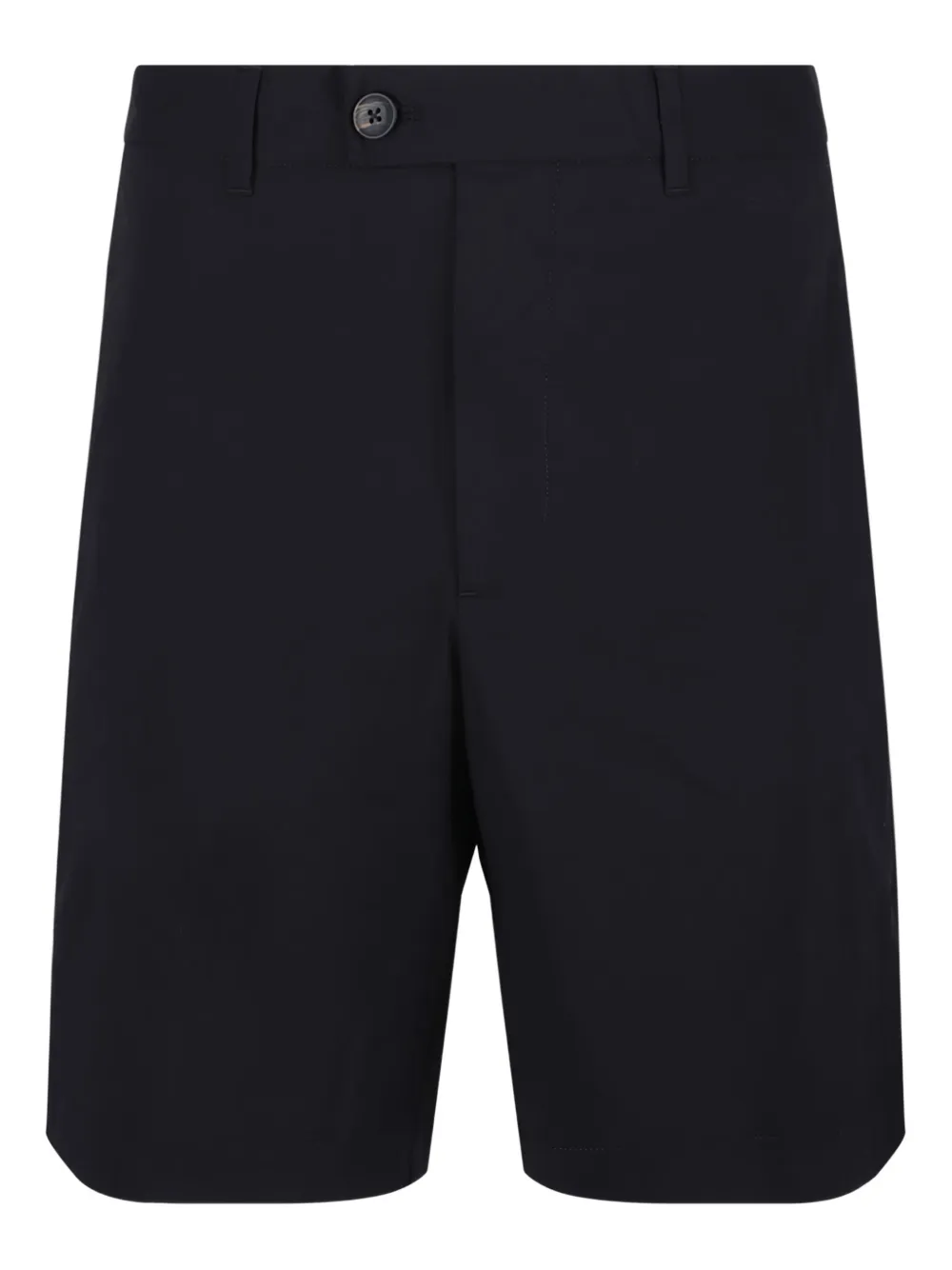 Selected Femme Logo-patch Shorts In Black