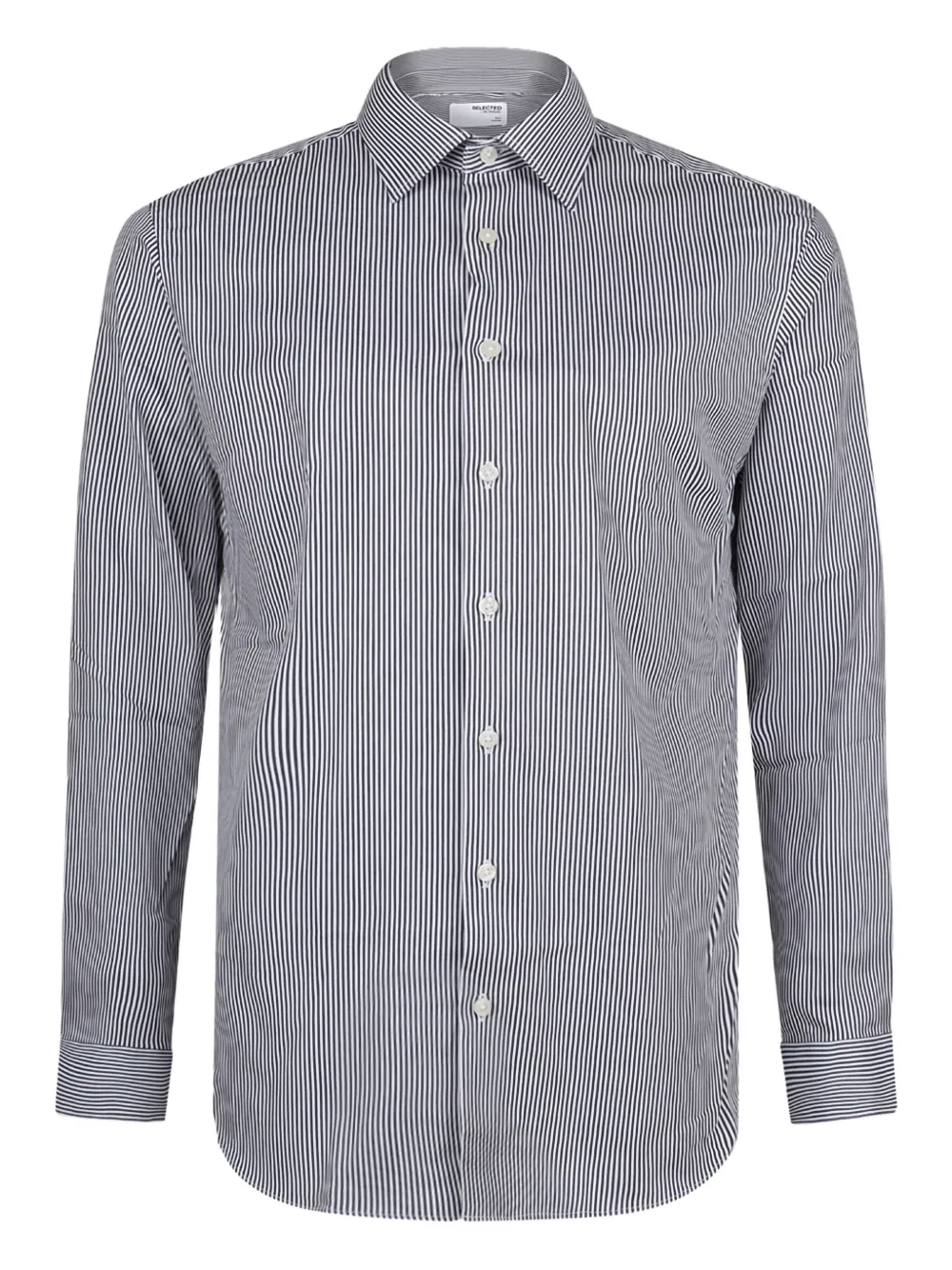 Selected Femme striped shirt | Blue | Image 1