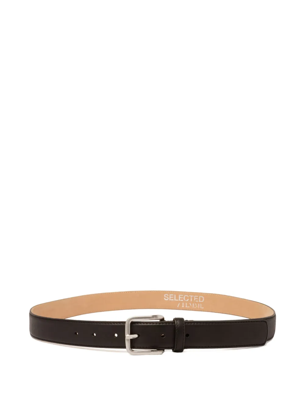 Selected Femme leather belt | Black | Image 1