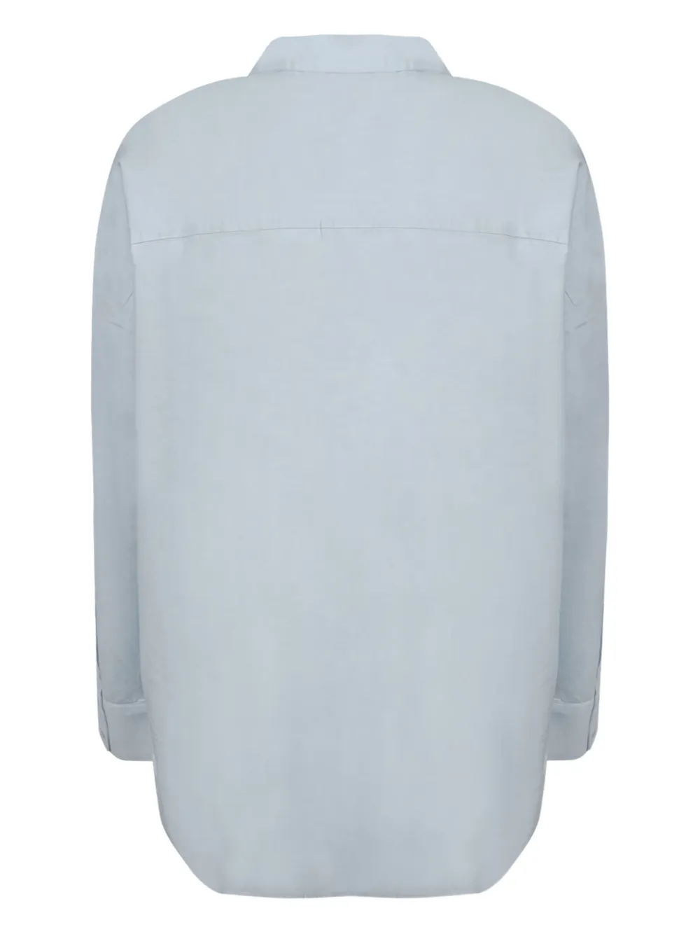 Selected Femme poplin shirt - Blauw