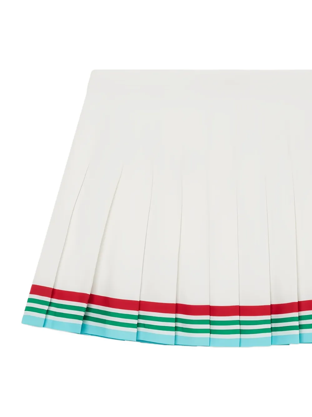 Casablanca Casa Way pleated skirt - Wit