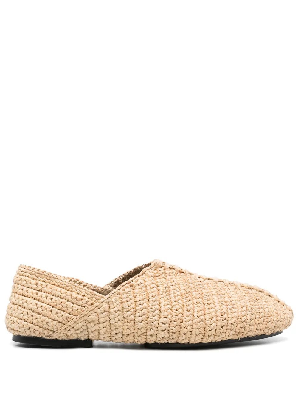 Jil Sander interwoven derby shoes Neutrals