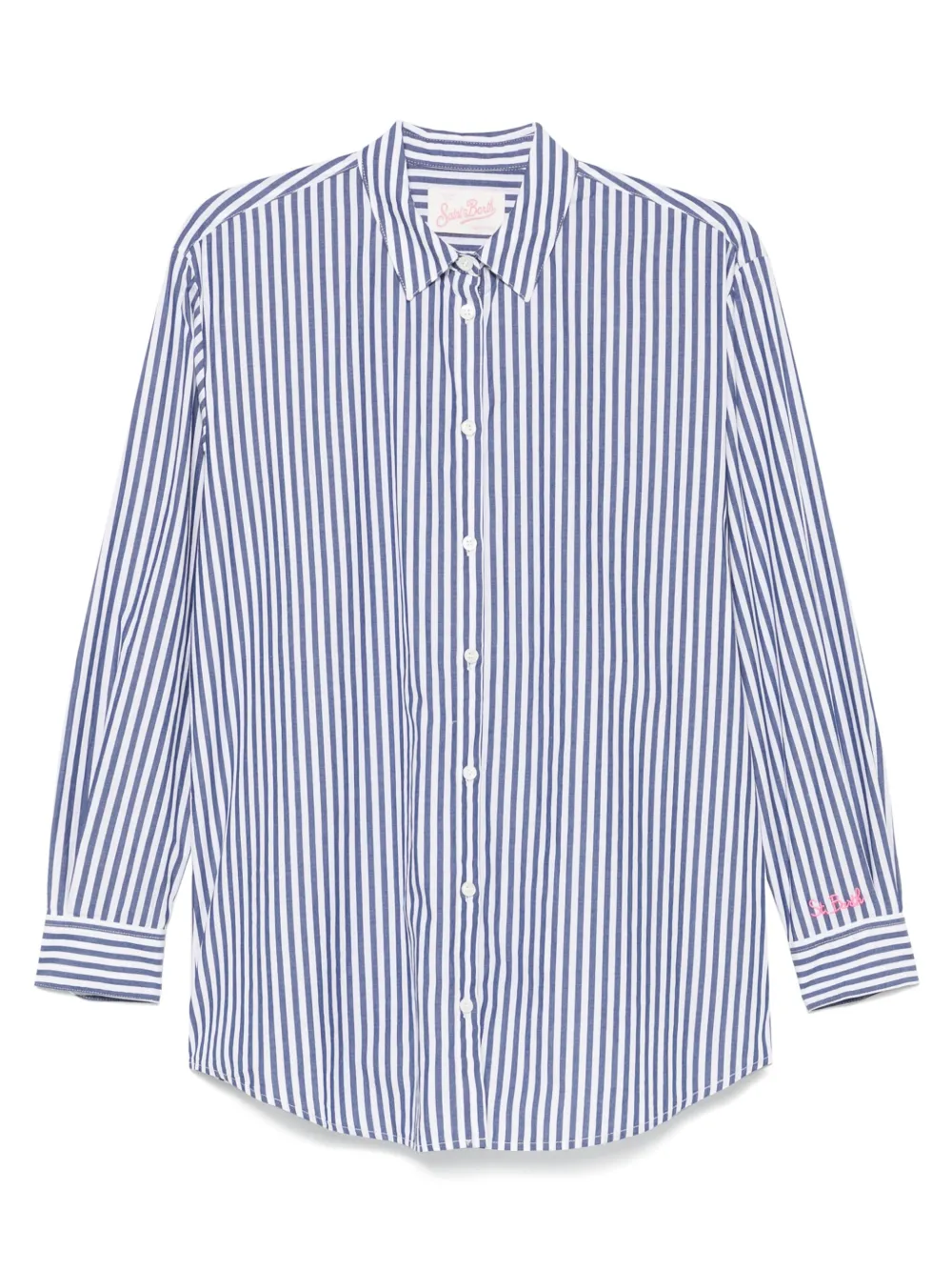MC2 Saint Barth Gestreept katoenen blouse Blauw