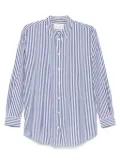 MC2 Saint Barth striped cotton shirt - Blue