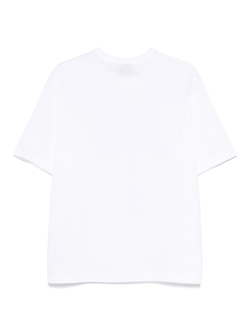 PS Paul Smith Palm Tree-print T-shirt - Wit