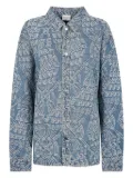 Daily Paper denim shirt - Blue